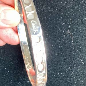 Coach Silver Bangle
